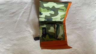 Cartera Kukumuxu Camuflaje Naranja