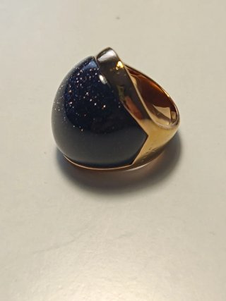 Anillo de cóctel Luxenter Lluvia de Estrellas Azul