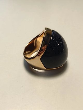 Anillo de cóctel Luxenter Lluvia de Estrellas Azul
