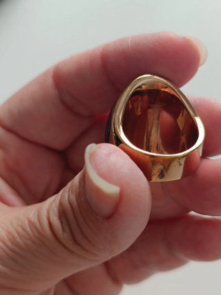 Anillo de cóctel Luxenter Lluvia de Estrellas Azul