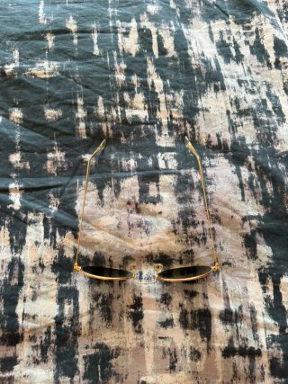 Gafas Ray-Ban Ovaladas Dorado y Negro