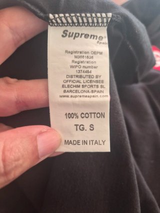 T-shirt Supreme Box Logo Taglia S-M Unisex