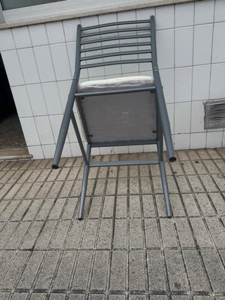 Silla Conforama Alkor Ice - Gris/Blanco