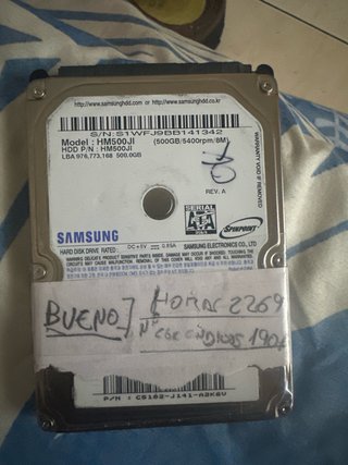 Disco Duro Samsung HM500JI 500GB