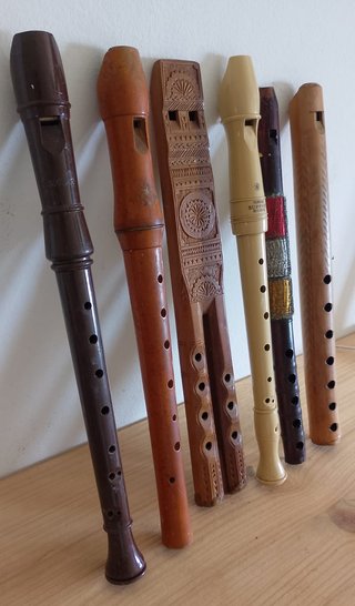 Collezione 6 pifferi vintage