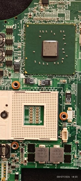 Lote Placa Base HP Pavilion dv6000 + Chip Gráfico