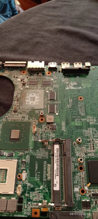 Lote Placa Base HP Pavilion dv6000 + Chip Gráfico