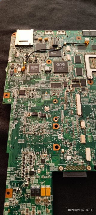 Lote Placa Base HP Pavilion dv6000 + Chip Gráfico