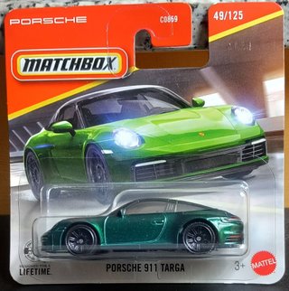 Matchbox Porsche 911 Targa Verde