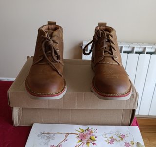 Botas Clarks Marrón Piel Talla 43 de 120€