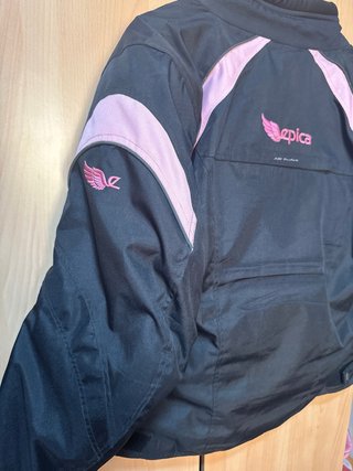 Chaqueta Moto Mujer Epica Talla XL desmontable