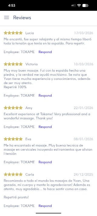 Masaje a Domicilio | Sitges - Cunit  | 5⭐