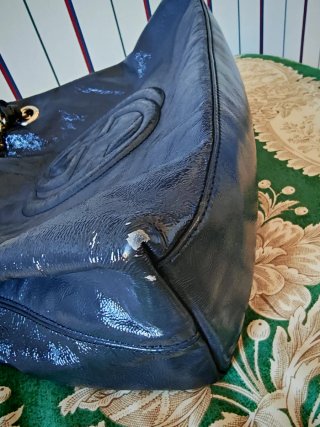 Borsa iconica Gucci Pelle Blu Sono