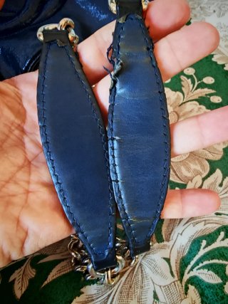 Borsa iconica Gucci Pelle Blu Sono