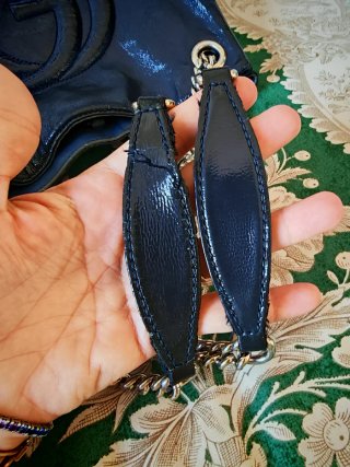 Borsa iconica Gucci Pelle Blu Sono