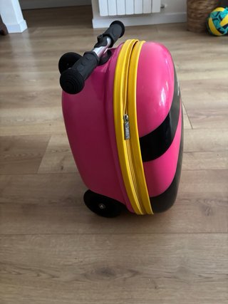 Maleta Patinete Infantil ZFlyte Rosa y Negra