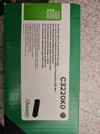 Pack 4 Tóner Lexmark C3220 Original