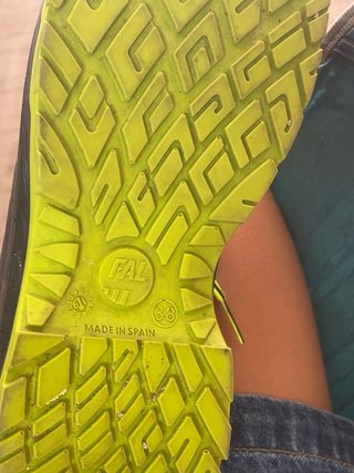 Zapatos de seguridad FAL Talla 38