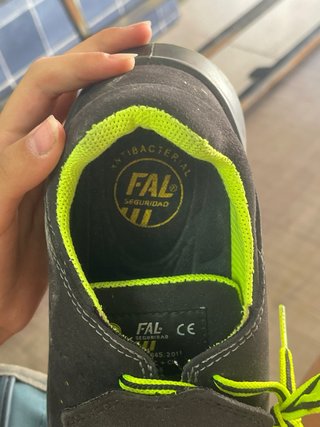Zapatos de seguridad FAL Talla 38