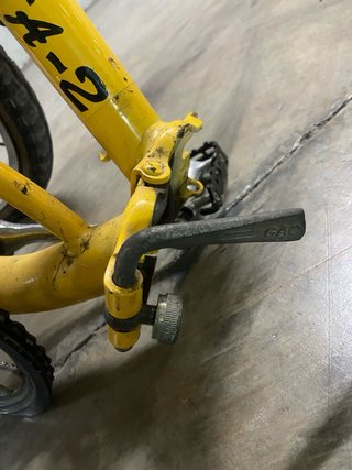 Bicicleta Motoreta 2 Amarilla