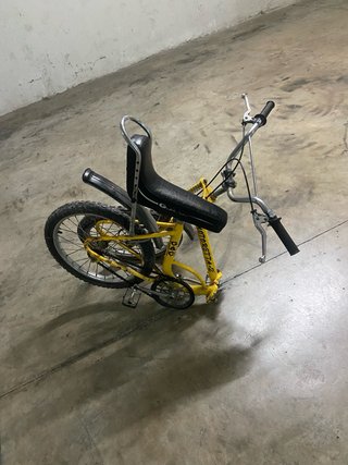 Bicicleta Motoreta 2 Amarilla