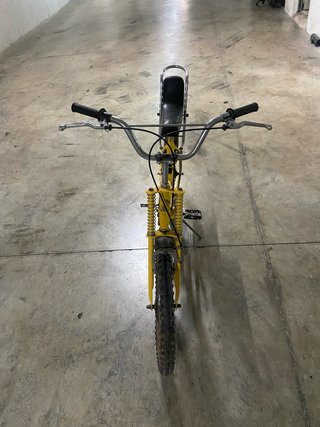 Bicicleta Motoreta 2 Amarilla