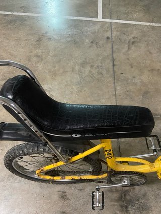 Bicicleta Motoreta 2 Amarilla
