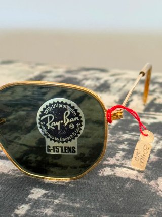 Gafas de Sol Ray-Ban Bausch & Lomb Doradas
