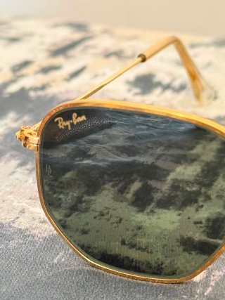 Gafas de Sol Ray-Ban Bausch & Lomb Doradas