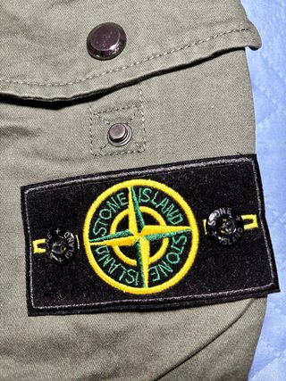 Stone Island Pantalones Cargo Verdes