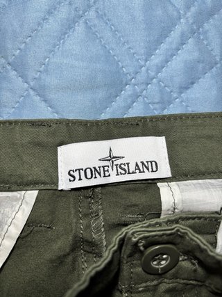 Stone Island Pantalones Cargo Verdes