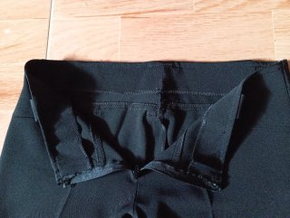Lote 3 pantalones de vestir acampanados Tallas S