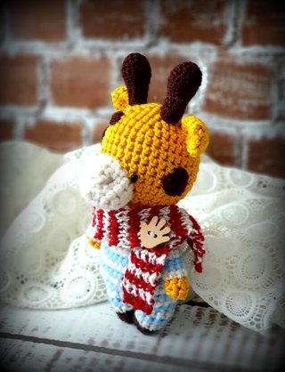 Amigurumi Jirafa Tejida Ganchillo