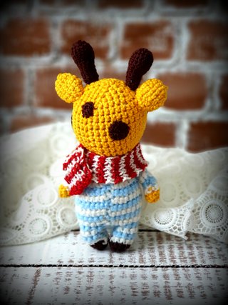Amigurumi Jirafa Tejida Ganchillo
