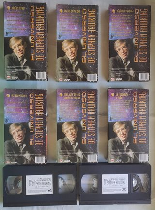 El Universo de Stephen Hawking Caja Completa 6 VHS