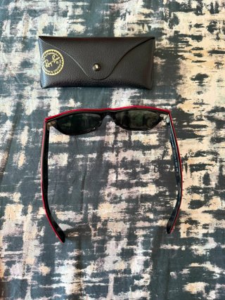 Gafas de Sol Ray-Ban Rojas y Negras