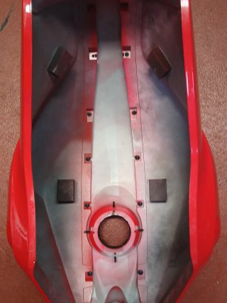 Protector depósito YZF 125 2015 Yamaha