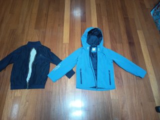 2 cazadoras niño T7-8 años
