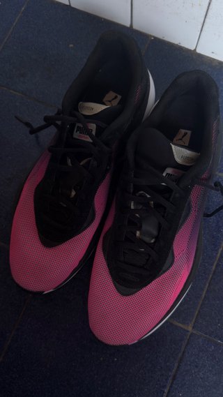 Puma RS-Pure Motion Zapatillas Negras Rosas