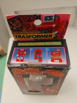 GIG Trasformer Robot Registratore di Cassa