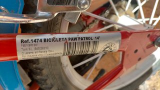 BICICLETA PATRULLA CANINA