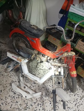 Gilera Eco CBA boxer  Ricambi vari telaio