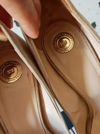 Elisabetta Franchi Décolleté Beige 38.5