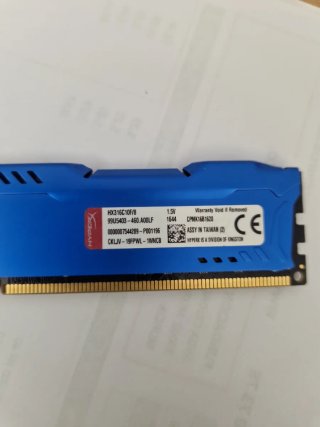 Memoria RAM Kingston HyperX Fury DDR3 8GB