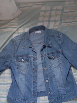 Chaqueta Vaquera Hossana Azul Mujer