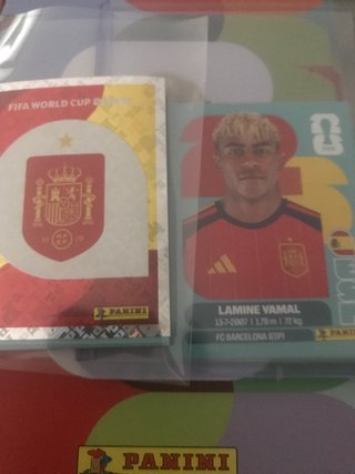 Cromos de España completa incluido Lamine 2026