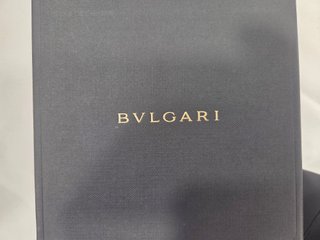 Estuche Reloj Bulgari Negro y Beige