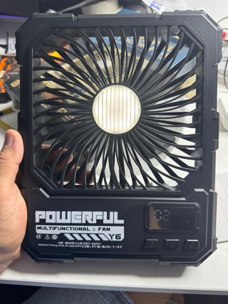 Ventilatore da Campeggio Ricaricabile 20000mAh, Ventilatore