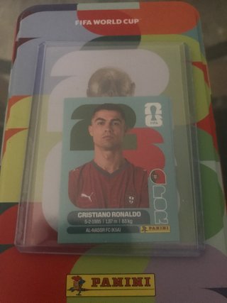 Cromo Cristiano Ronaldo Mundial 2026 Panini