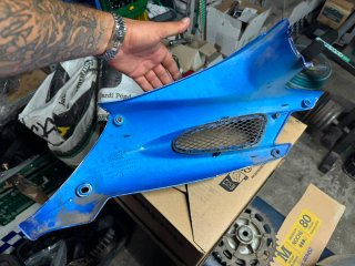 Tapa Lateral Izquierda Peugeot Speedfight 2 Azul